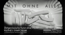 Kleines Symposium - Institut für Kunstpädagogik Leipzig