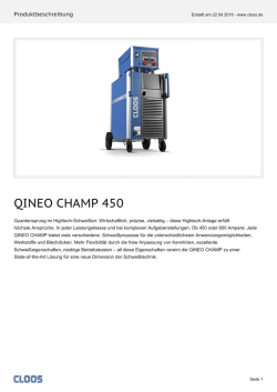 QINEO CHAMP 450