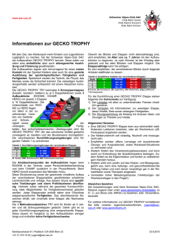 Informationen zur GECKO TROPHY