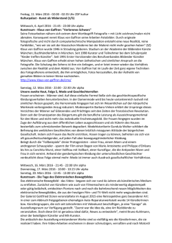Donnerstag, 18. Februar 2016 - 22:30 - 23:15 Uhr