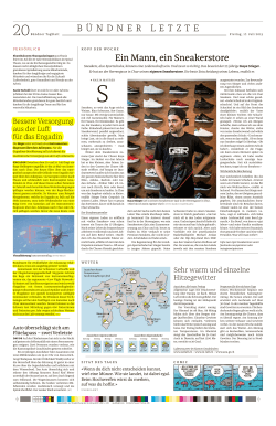 Bündner Tagblatt, 17.7.2015