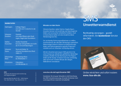 Informationsblatt