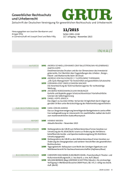 INHALT