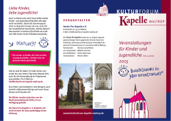 Kapelle - Kulturforum Kapelle Waltrop