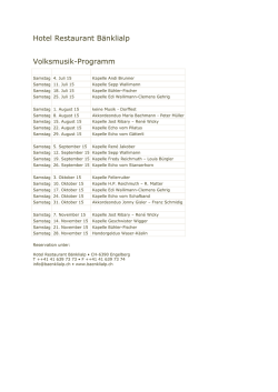 Programm - Engelberg