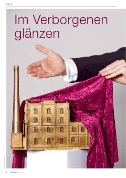 Im Verborgenen gl&auml;nzen