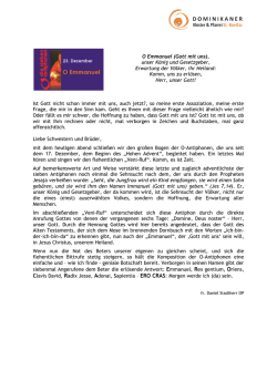 Impuls zum Nachlesen