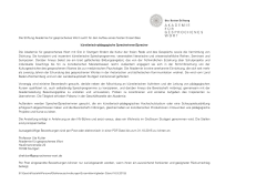 Die Stiftung Akademie f&uuml;r gesprochenes Wort sucht f&uuml;r den Aufbau