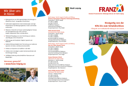 unserem Flyer - Deutsch-Französische Bildungszentrum der Stadt