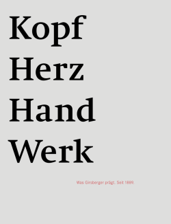 Kopf Herz Hand Werk
