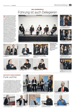 Handelszeitung-Networking-Artikel vom 10.3.16