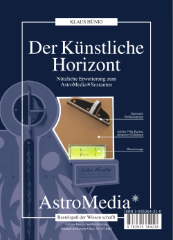 AstroMedia   Der Künstliche Horizont