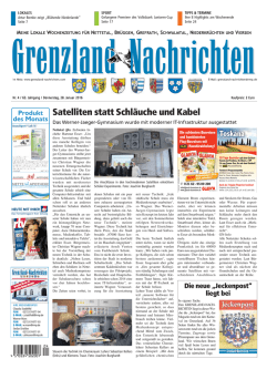 Satelliten statt Schläuche und Kabel