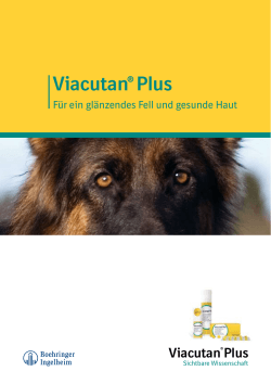 Viacutan® Plus - Boehringer Ingelheim Vetmedica