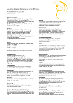 Rahmenausschreibung 2016