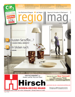 Hirsch - Direktwerbung Bayern