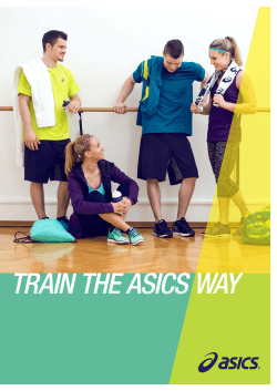 Asics Training Kollektion (2,6 MiB)