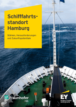 Gutachten zum Schifffahrtsstandort Hamburg - Fraunhofer