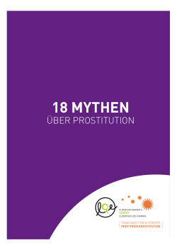 18 Mythen zur Prostitution
