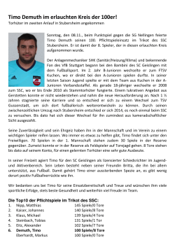 Bericht 100er Club T. Demuth