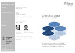 Swiss Ethics Model