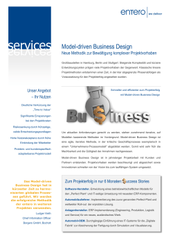 Model-driven Business Design