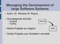 Folien dazu - PI - Praktische Informatik