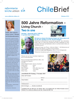Chilebrief Oktober 2015