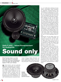 Helix P 62C Car & Hifi 4/2015