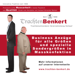 Gro&szlig; Klein - Trachten Benkert