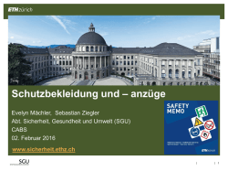 Schutzkleidung