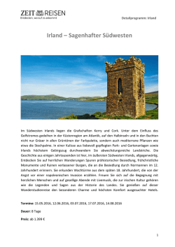 Irland – Sagenhafter Südwesten