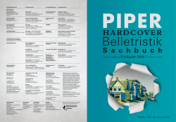 hardcover - Piper Verlag
