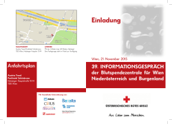 Programm - Rotes Kreuz