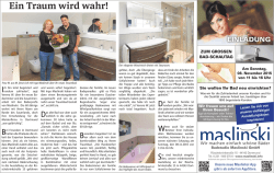 Ein Traum wird wahr!