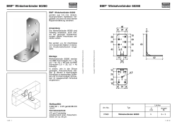 BMF® Winkelverbinder 60280 BMF® Winkelverbinder 60280