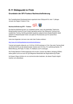 E-11 St&uuml;tzpunkt in Frick