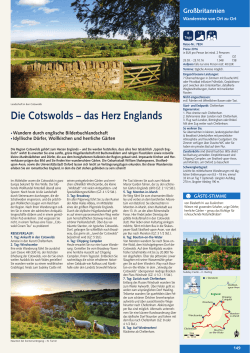 Die Cotswolds – das Herz Englands