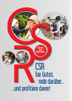 CSR-Botschafter werben für soziale - IHK Bonn/Rhein-Sieg