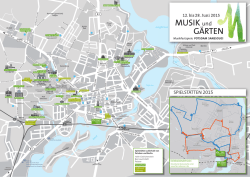 city map (in German) - Musikfestspiele Potsdam Sanssouci