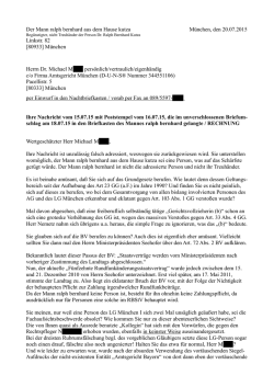 Der Mann ralph bernhard aus dem Hause kutza München, den