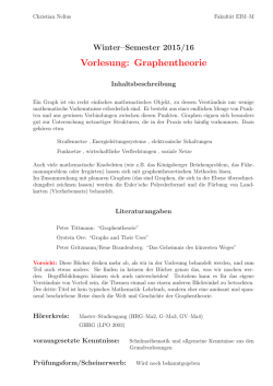 Veranstaltungskommentar (mit Literaturangaben)