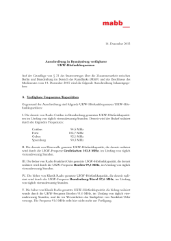 Adresse – 8 Zeile - Medienanstalt Berlin