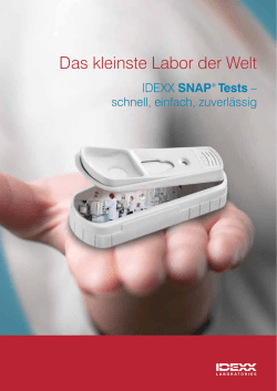 Das kleinste Labor der Welt