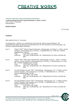 Angebot - Landesarbeitsgemeinschaft Jugendzahnpflege in Hessen