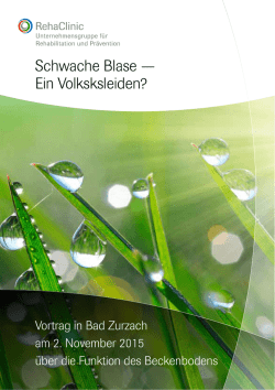 Schwache Blase
