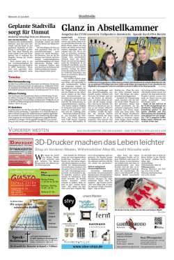 Glanz in Abstellkammer