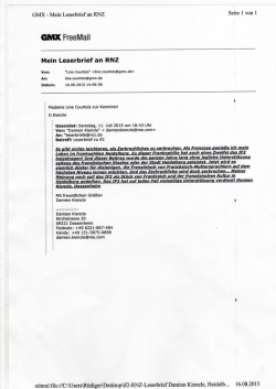 if2-RNZ-Leserbrief Damien Kienzle, Heidelberg