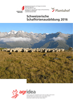 Schweizerische Schafhirtenausbildung 2016