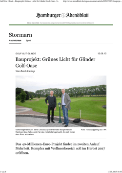 Hamburger Abendblatt vom 12.9.15